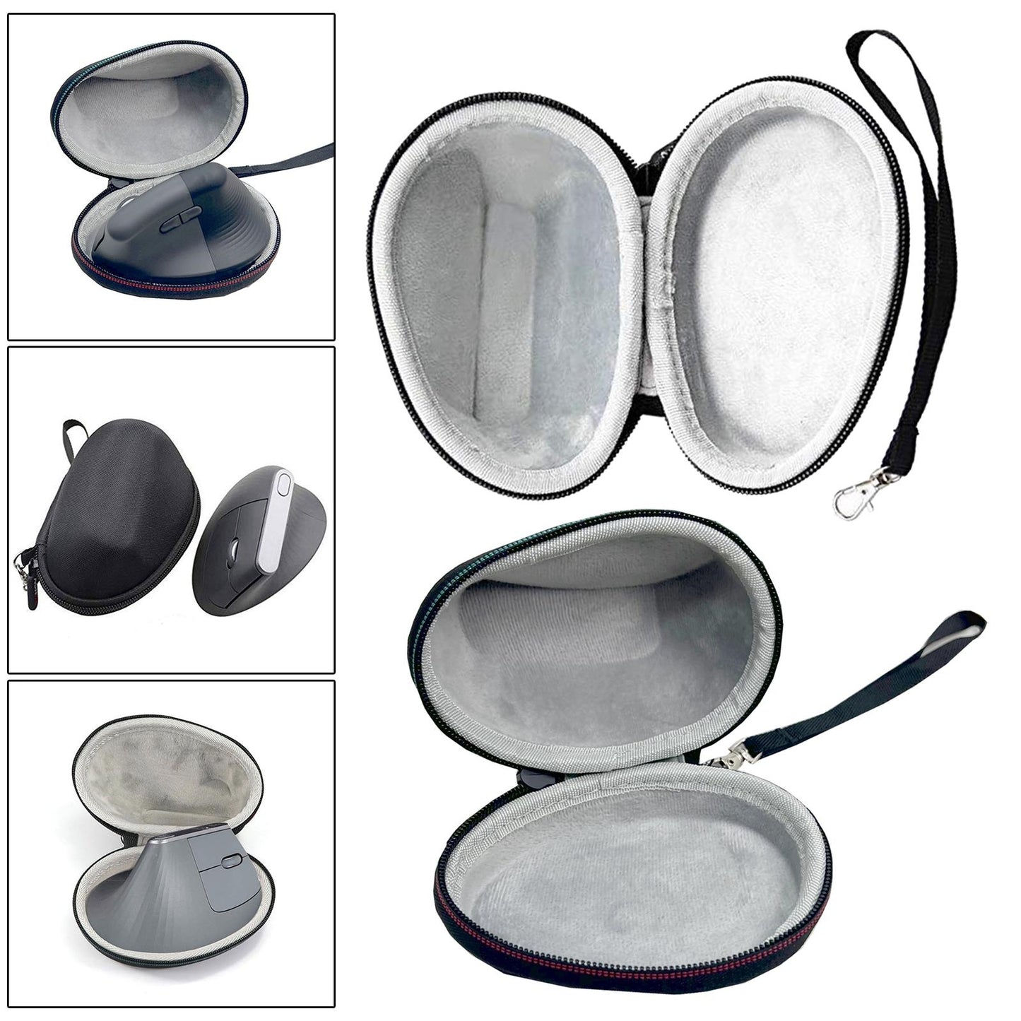 Hard Travel Case EVA for Logitech Ergonomic Mouse  for MX Vertical