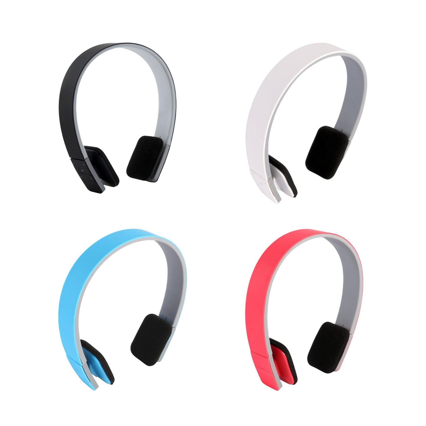 Stereo Gaming Headsets Built in Mic Adjustable Headband for PC Office Home black