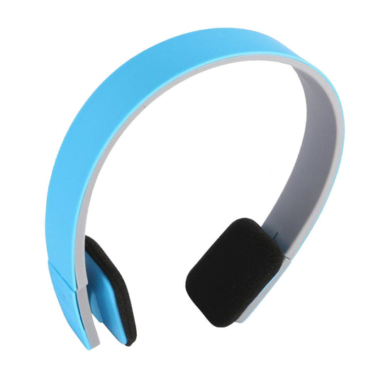 Stereo Gaming Headsets Built in Mic Adjustable Headband for PC Office Home blue