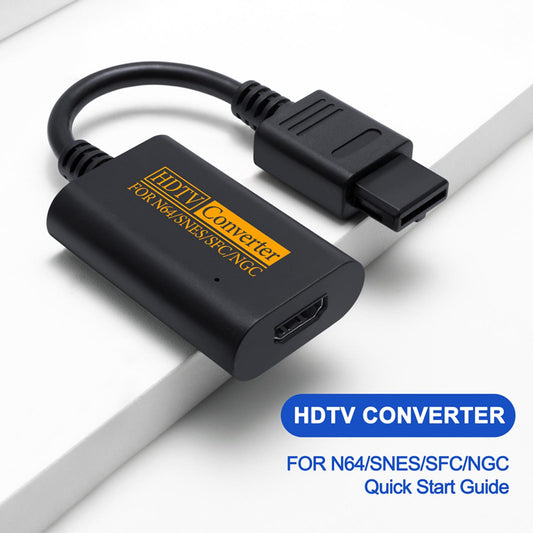 N64 to HDMI Converter Output to 1080P No Need Power Supply for N64 Premium