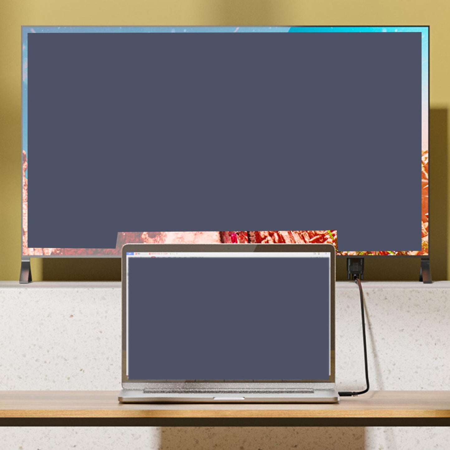 HDMI to VGA Cable 1080P HD Gold Plated Connector for PC Computer Desktop 3000mm