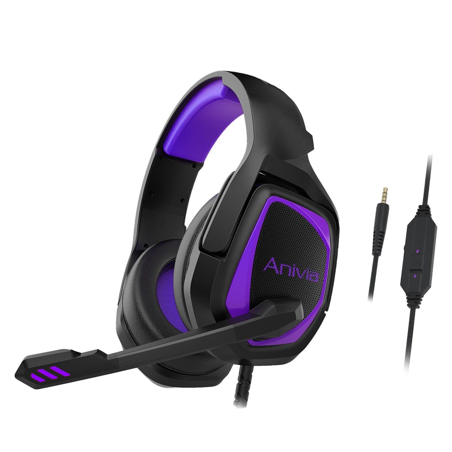 Gaming Headset Stereo Bass Surround Over Ear Headphone for PS4 Computer PC