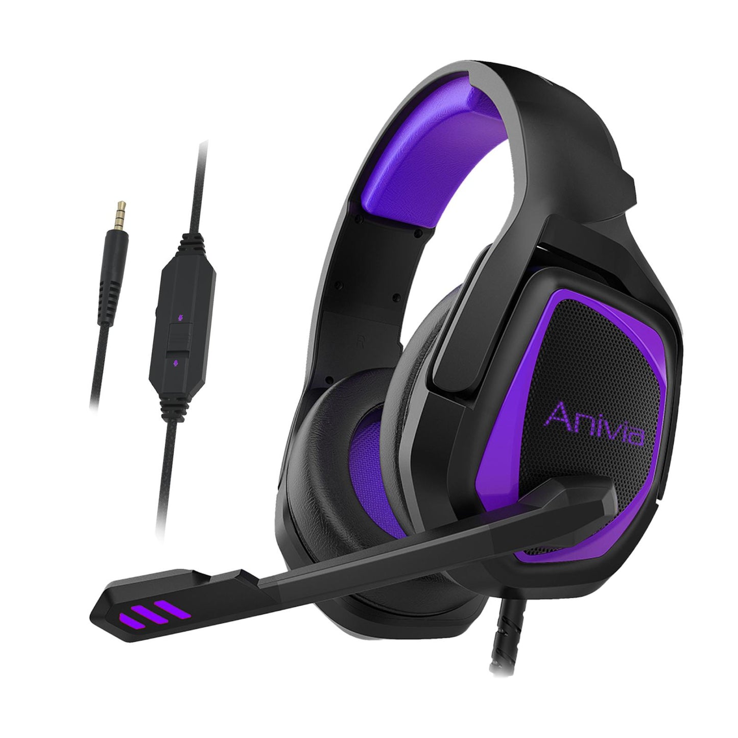 Gaming Headset Stereo Bass Surround Over Ear Headphone for PS4 Computer PC