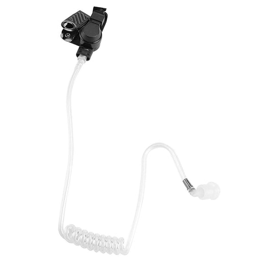 2 Pcs Replacement Acoustic Coil Tube Clear for Two Way Radio Talkie Earpiece