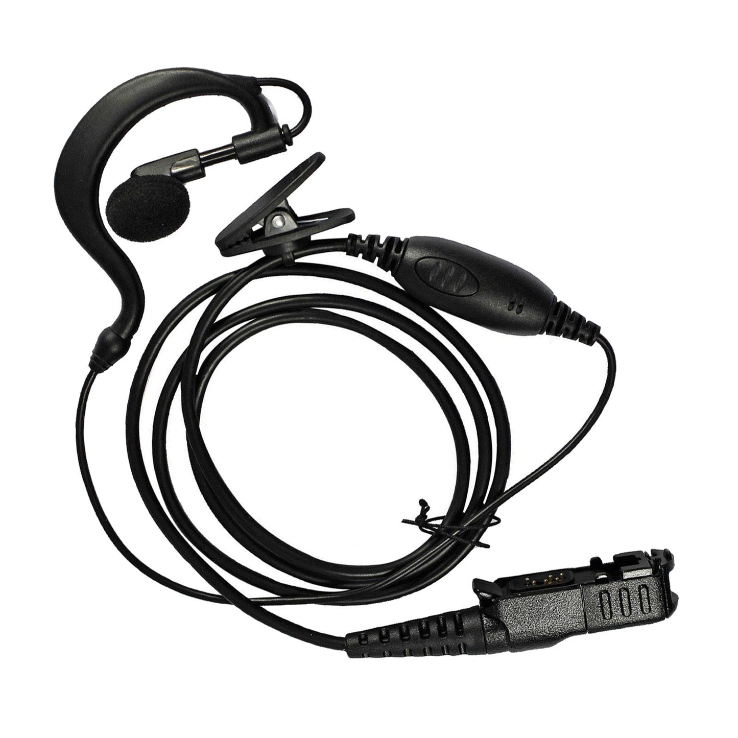 Walkie Talkie Earpiece Mic PTT Headphone for Motorola Xir P6600 Xir P6608