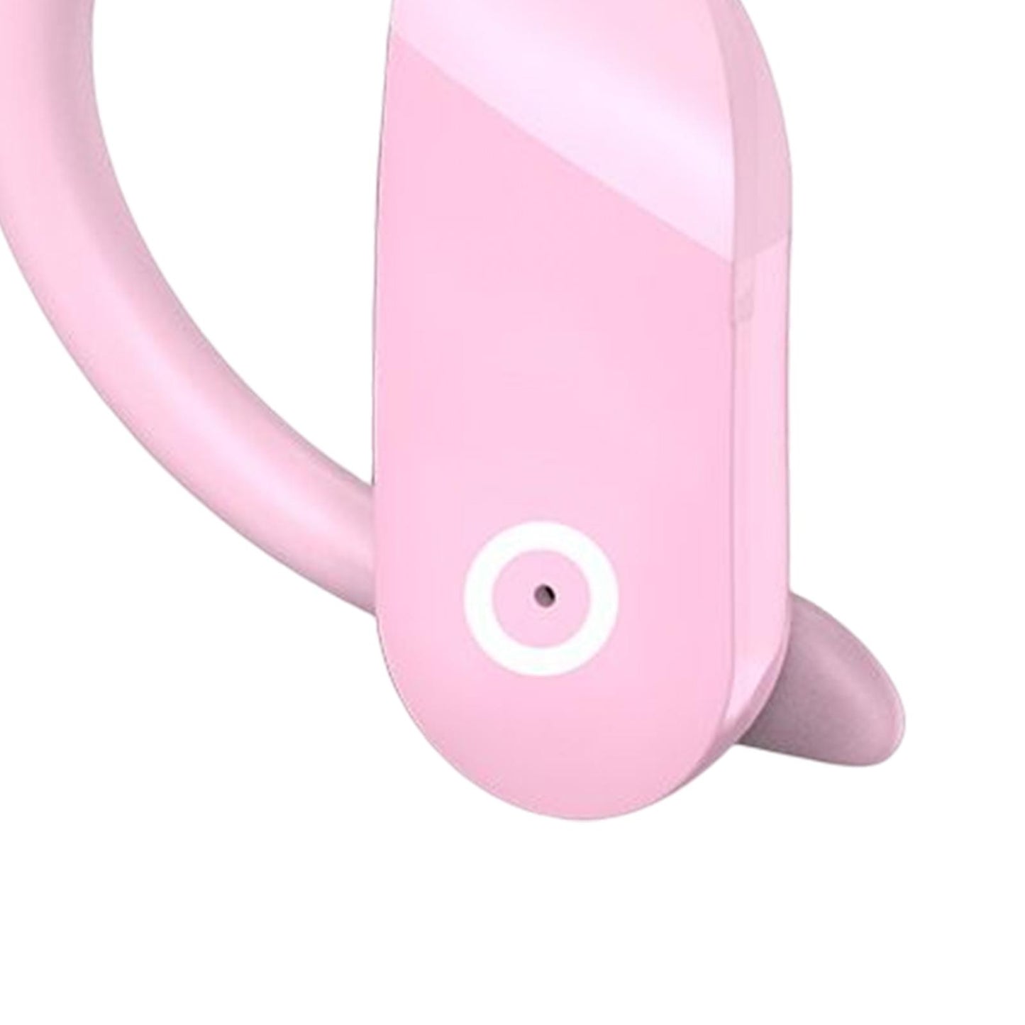 Headset Earpiece Business Earphone Ear Hook Waterproof Headphone for Yoga Pink Bagged