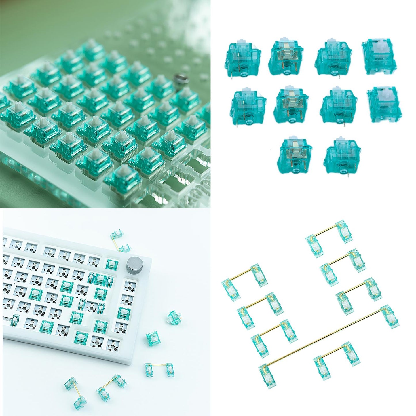 Mechanical Switch 3 Pin for Mechanical Gaming Keyboard 60GF Linear Switch