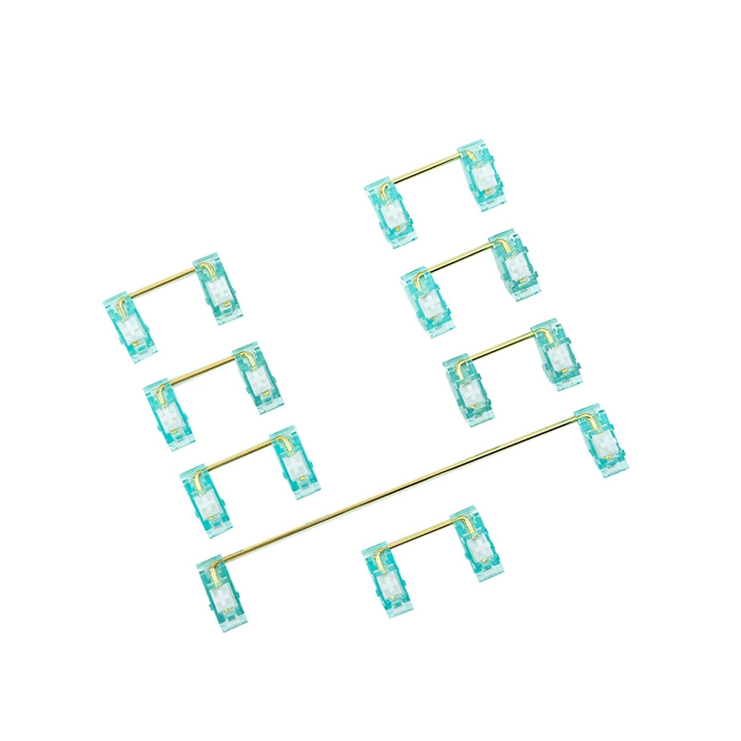  Mounted Stabilizer 2U 6.25U Keycap Stabilizers for Mechanical Keyboard