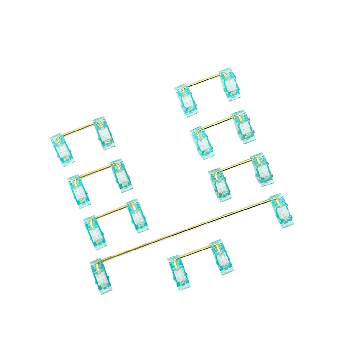  Mounted Stabilizer 2U 6.25U Keycap Stabilizers for Mechanical Keyboard