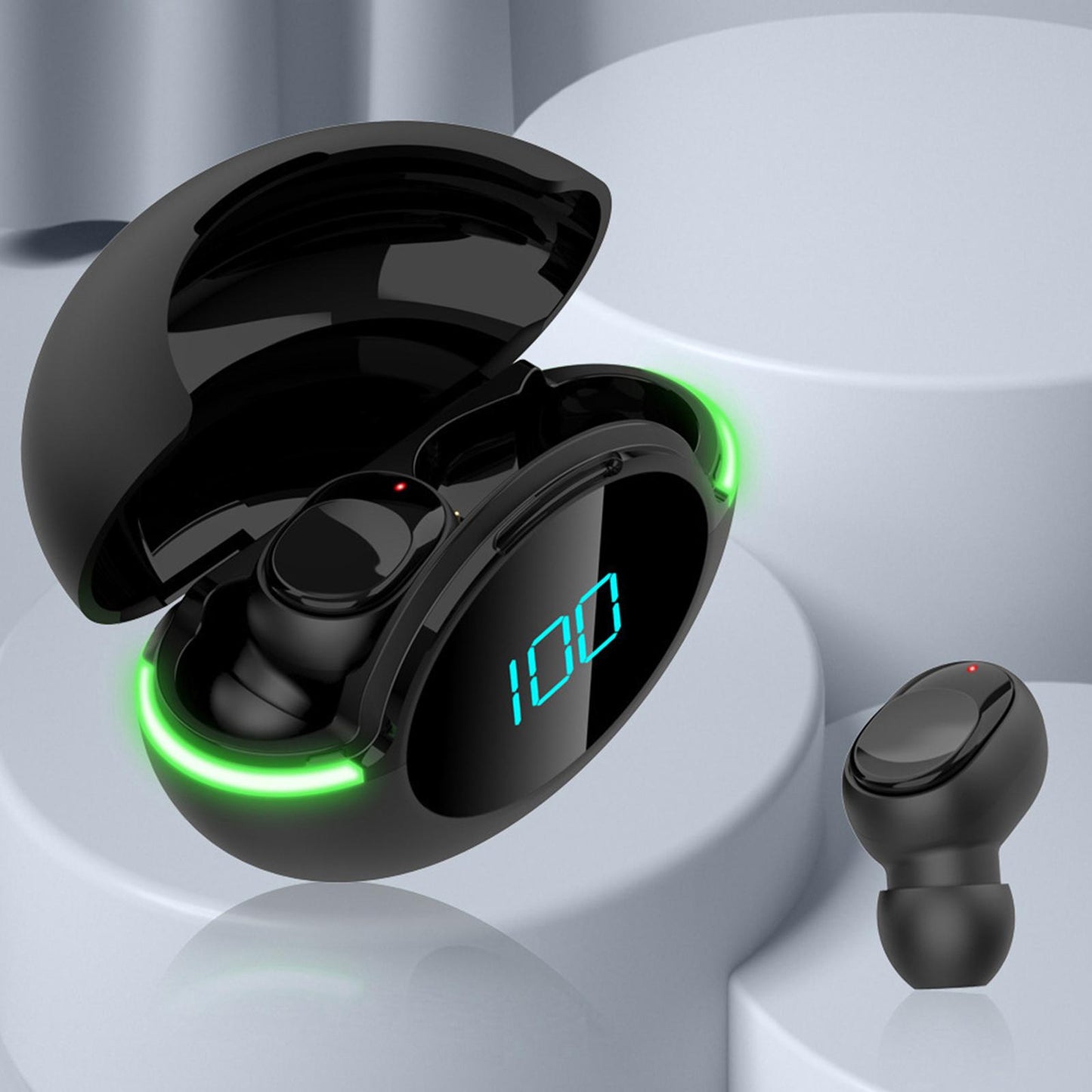 Earbuds Stereo with Charging Case IPX4 for Sport Outdoor