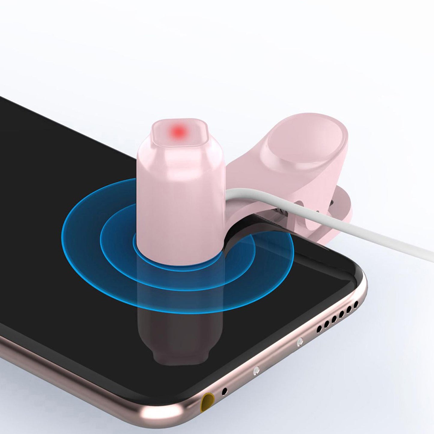 Mobile Phone Screen Clickers Mute Single Connection Live Broadcast pink