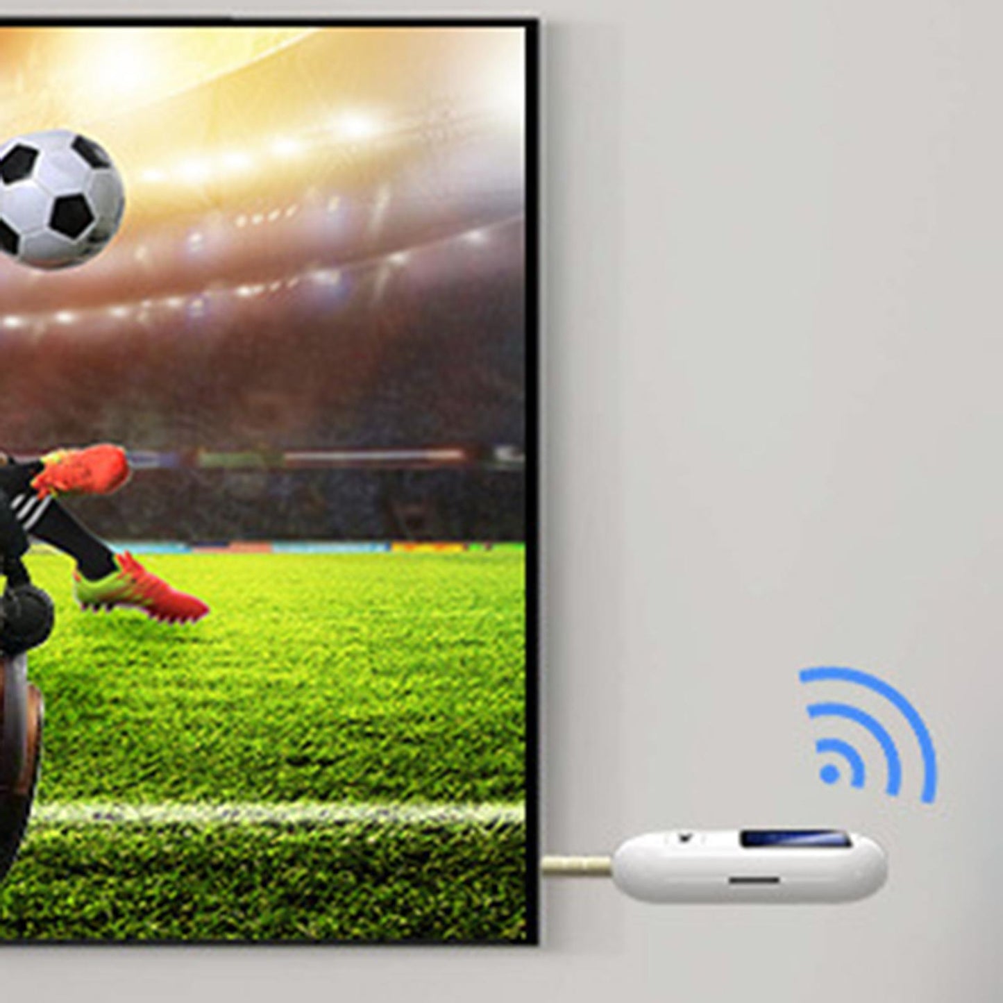 Audio Receiver Transmitter with 3.5mm AUX Port for Headset