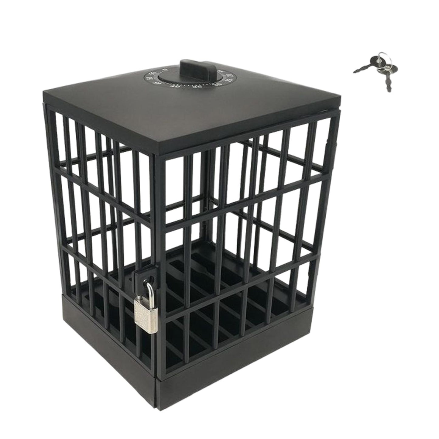 Smartphone Lock Box with Phone Jail Prison for Office Party Black 