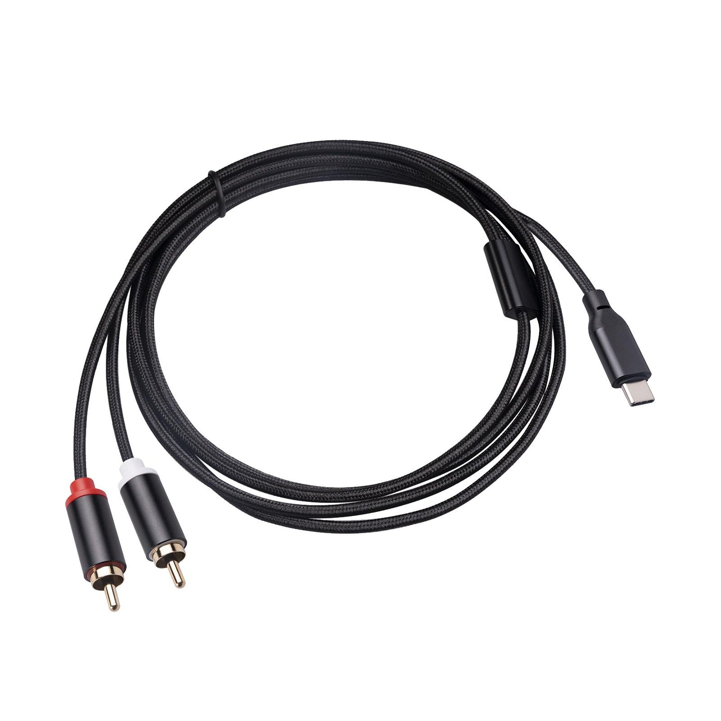 Type C to Dual RCA High Compatibility Audio for Mixers Phones Amplifiers 2m