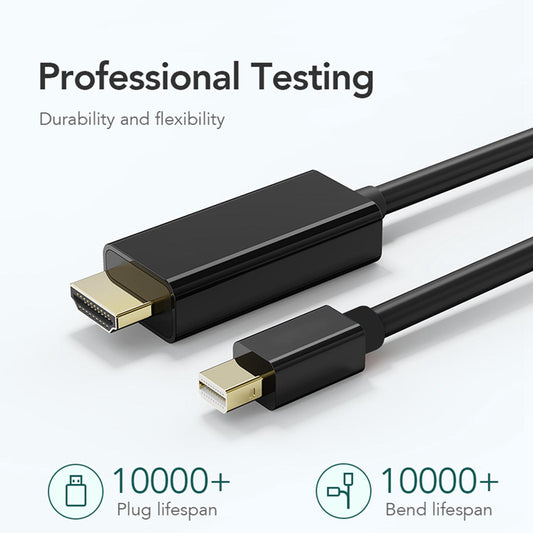 Mini DP to HDMI Cable Male for Projector Computer Professional