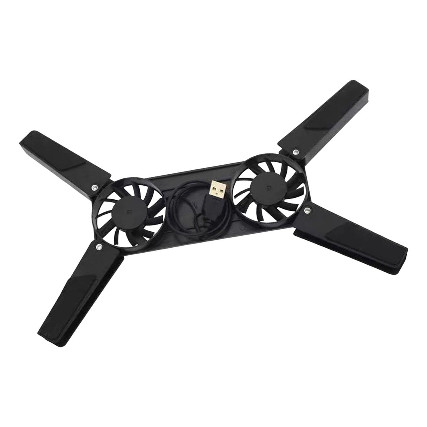 Laptop Cooling Stand Dual Fan USB Powered for Various Notebook Computers