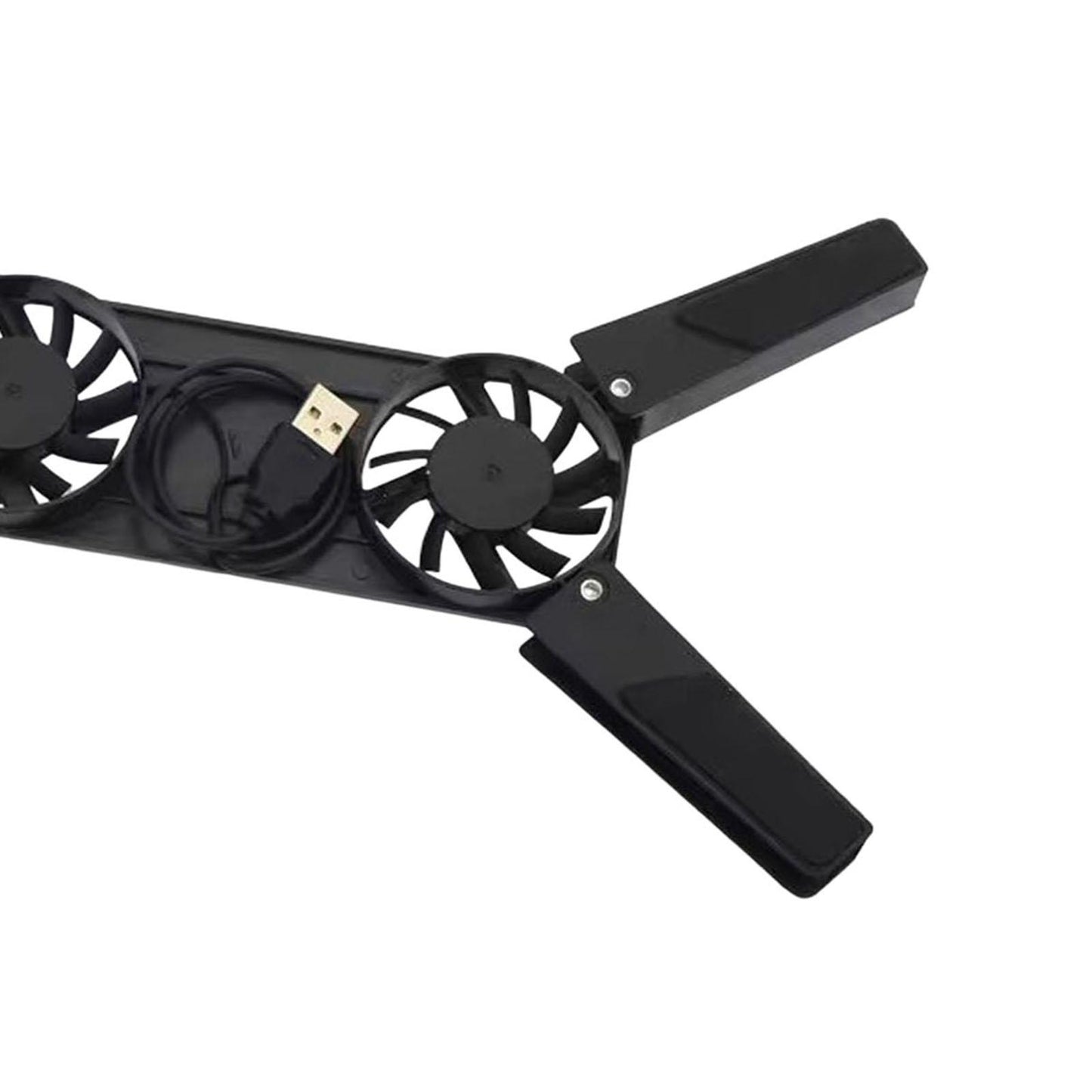 Laptop Cooling Stand Dual Fan USB Powered for Various Notebook Computers