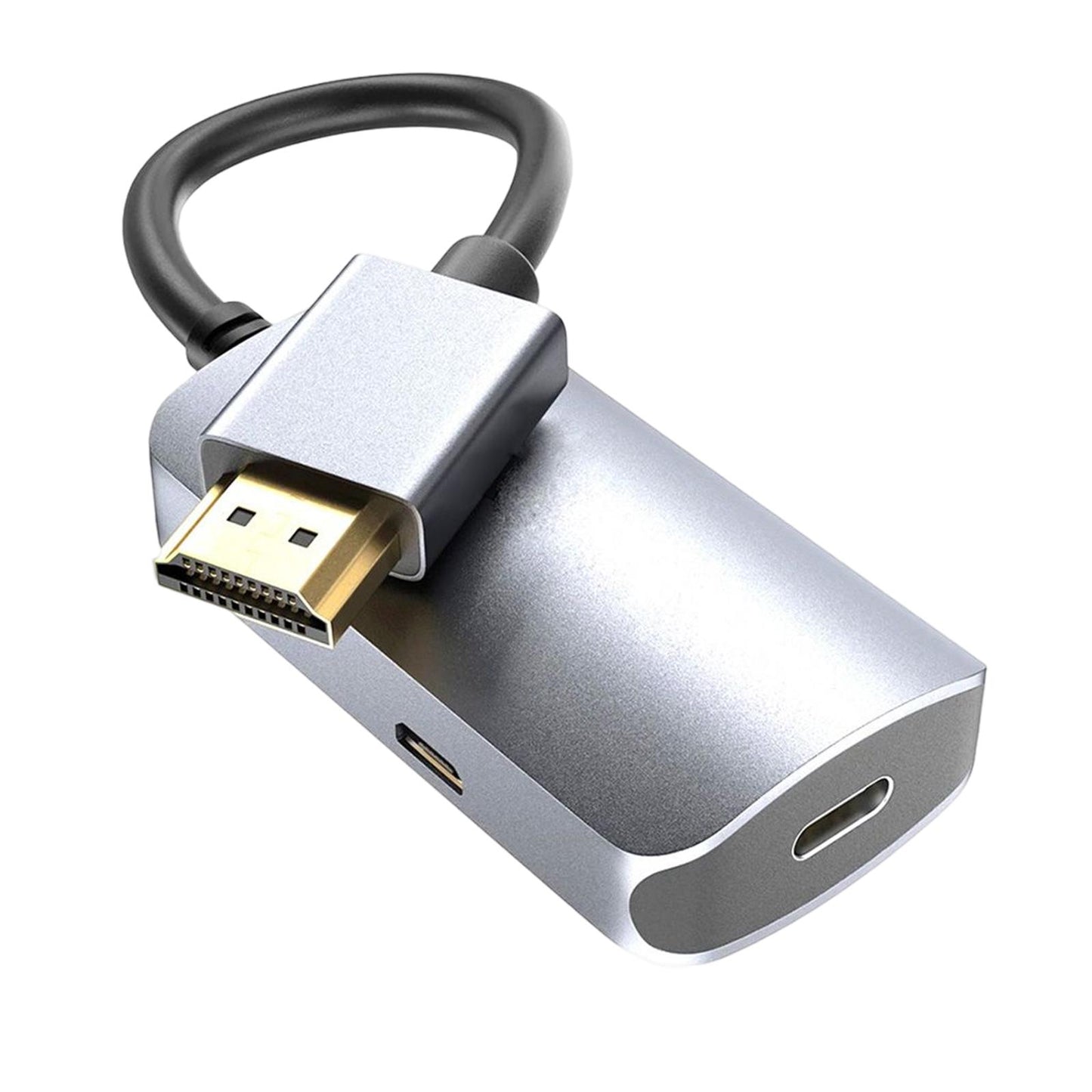 HDMI to USB C Cable Adapter Plug and Play PVC Outer Cover for Home PC Travel