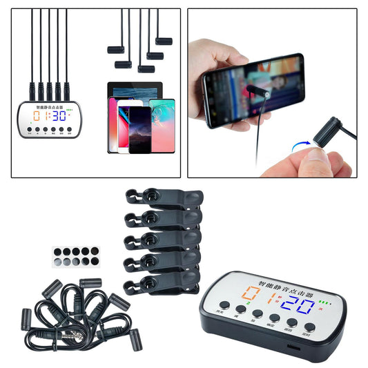 Quiet screen tapper Simulated Finger Clicking for Grab Orders Shopping 5 Head