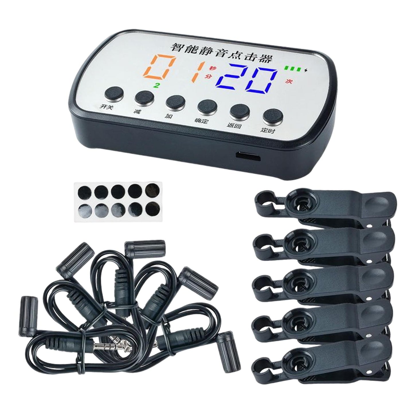 Quiet screen tapper Simulated Finger Clicking for Grab Orders Shopping 5 Head