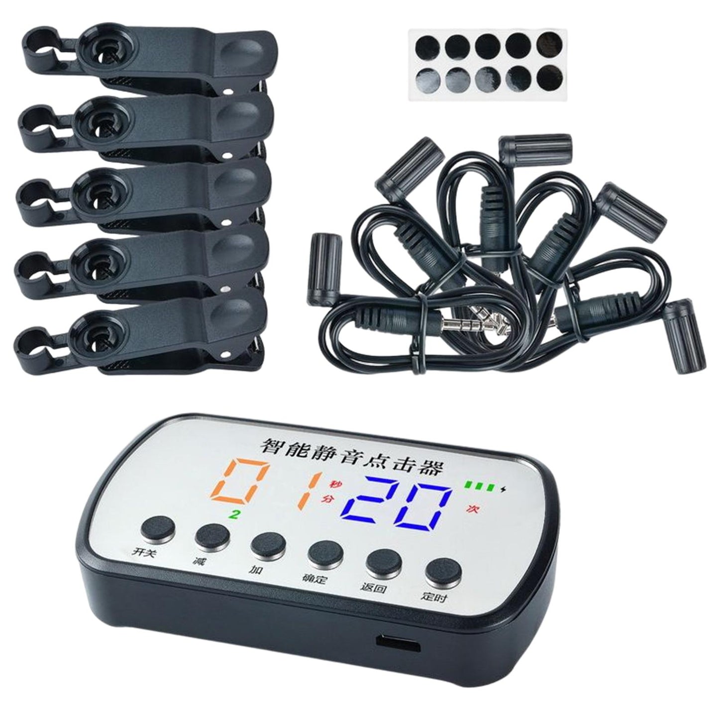 Quiet screen tapper Simulated Finger Clicking for Grab Orders Shopping 5 Head