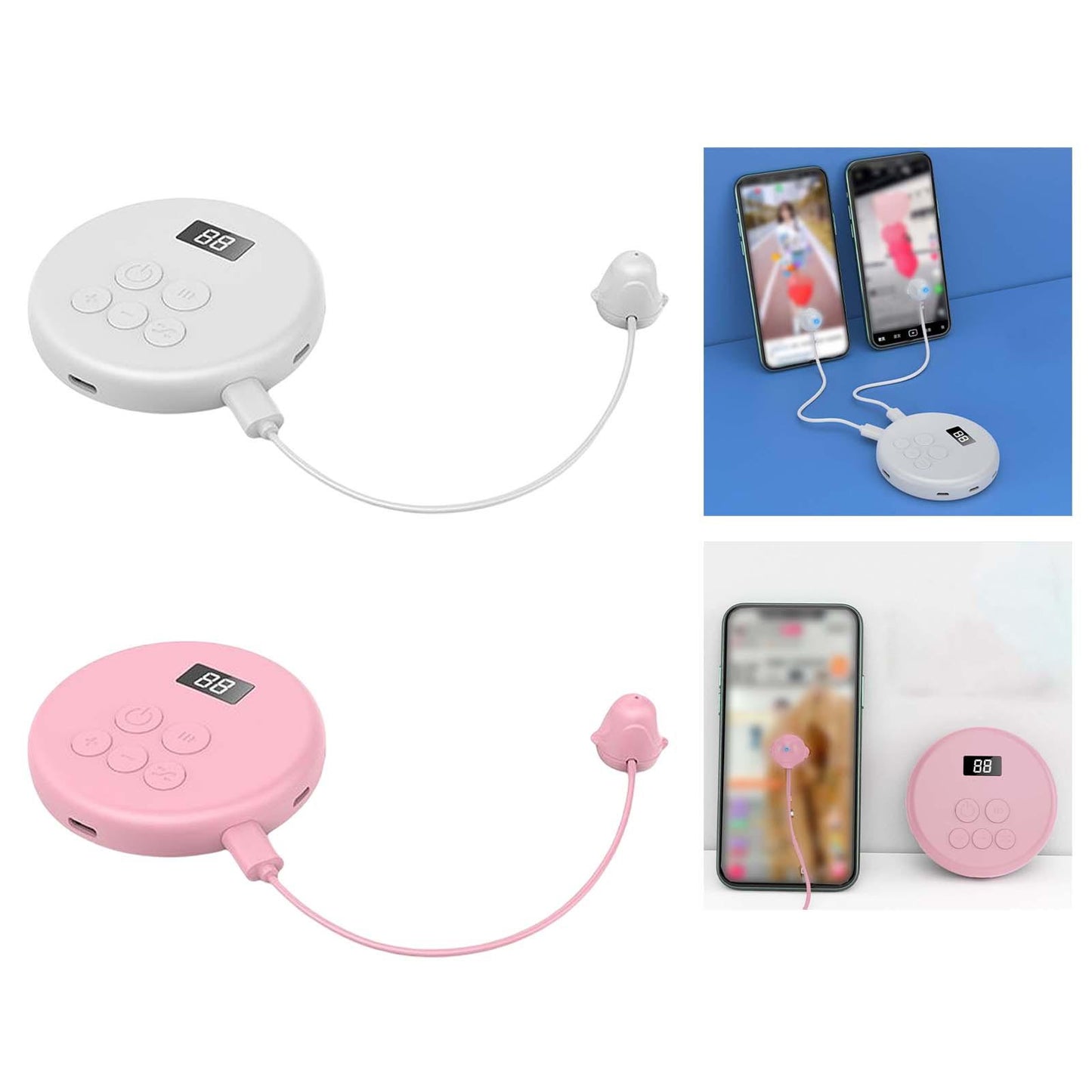 phone Screen Device Universal for Gaming Simulated Finger Clicking White