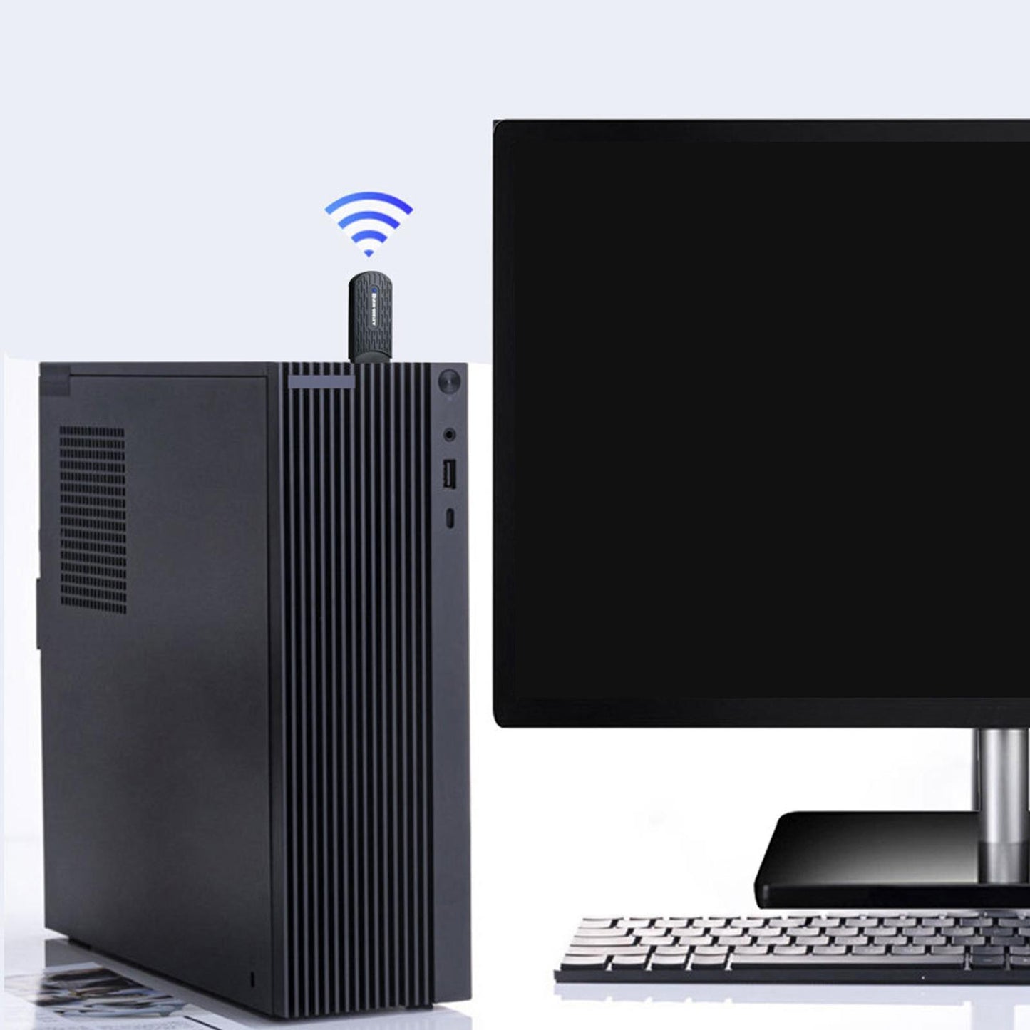 WiFi USB Adapter USB WiFi 6 Dongle WiFi USB 3.0 Adapter 1800Mbps for Desktop