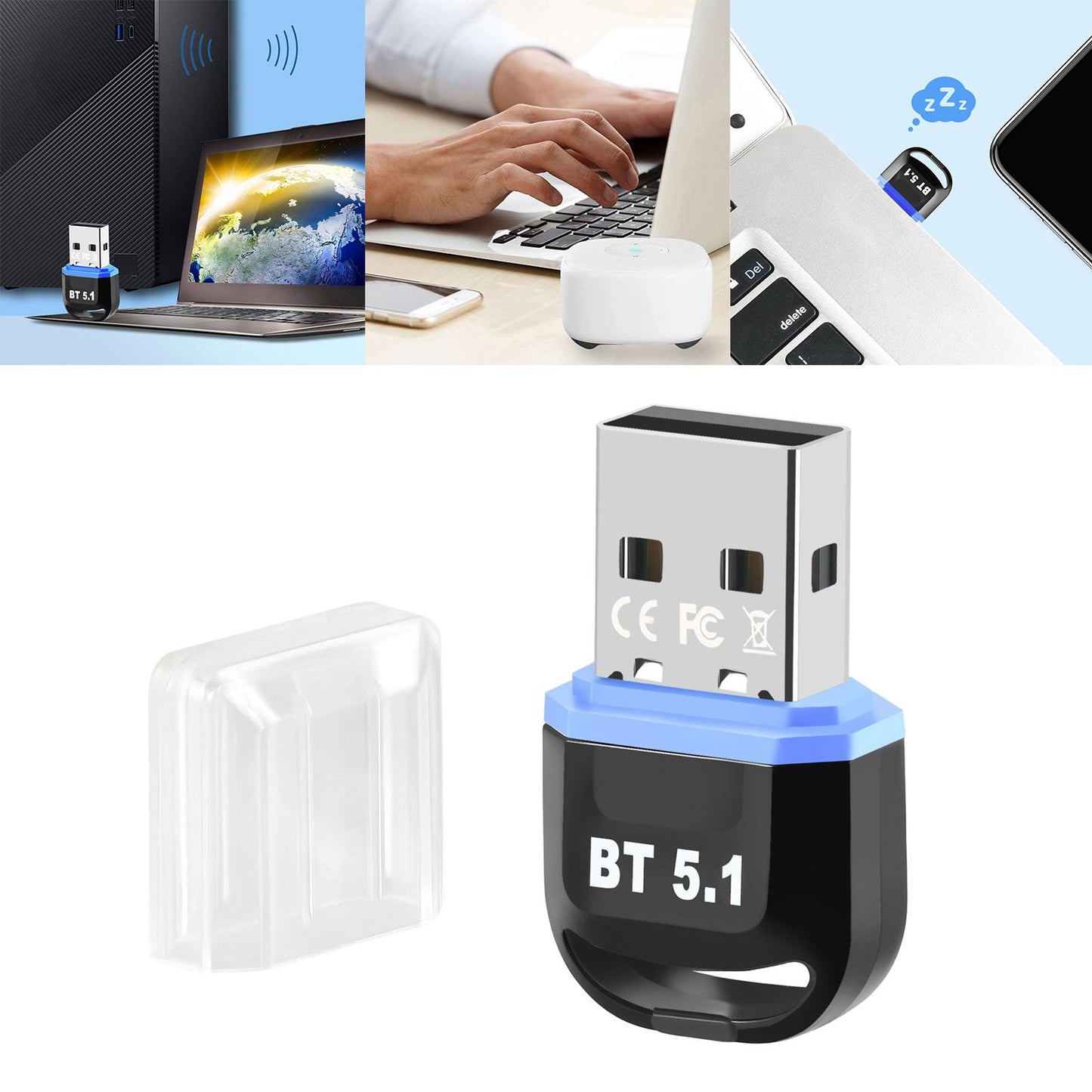 Portable Audio Transmitter Receiver Mini for Headset Home Stereo System TV