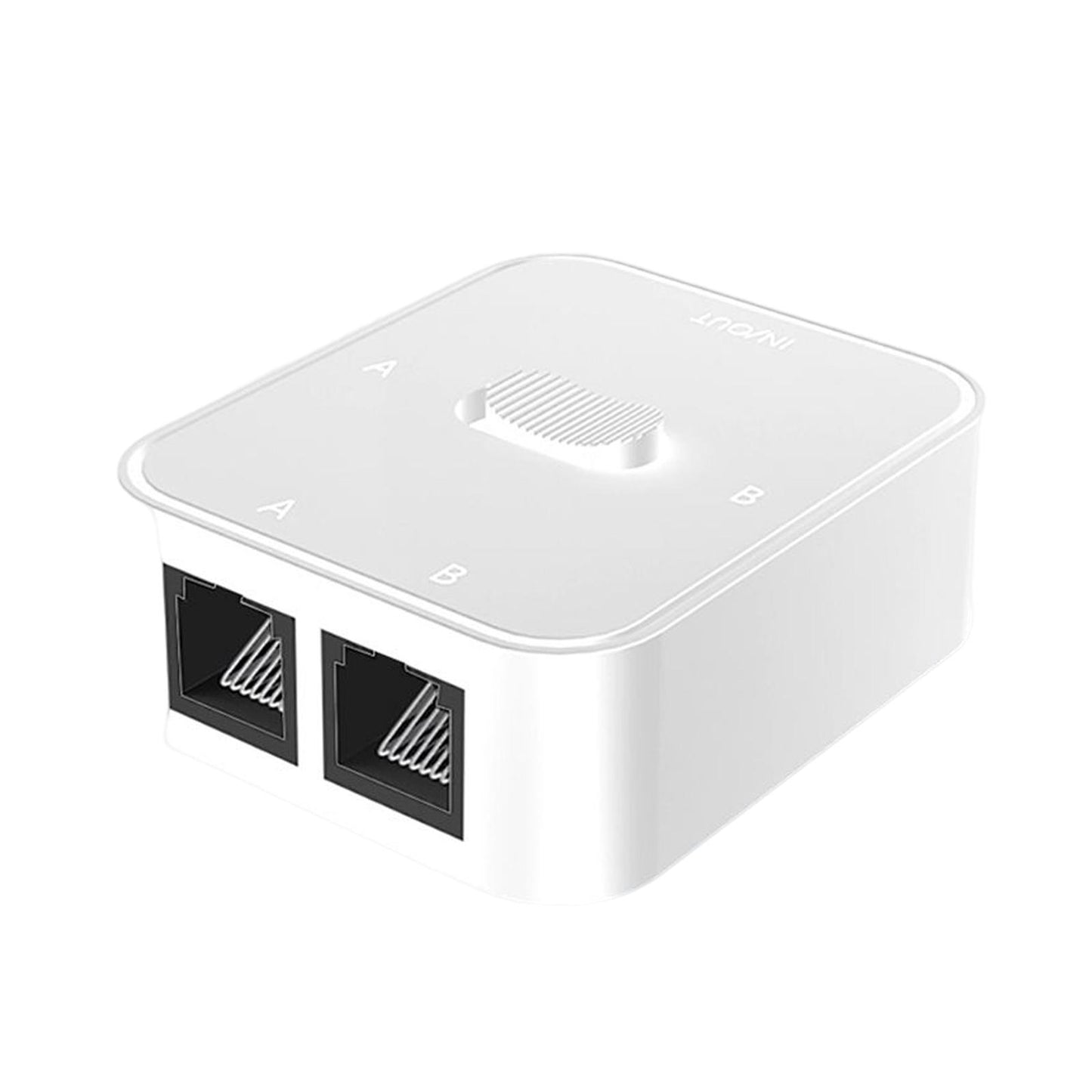 Gigabit Unmanaged Ethernet Network Switch 2 Port 1000Mbps Sturdy for Home