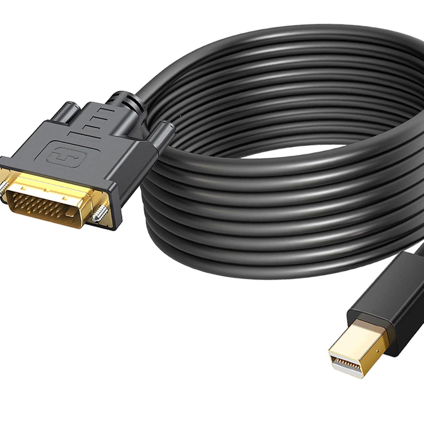 Mini DP to DVI Cable DVI Output DP to DVI Cable for Monitor Laptop 300cmx4cmx1.5cm