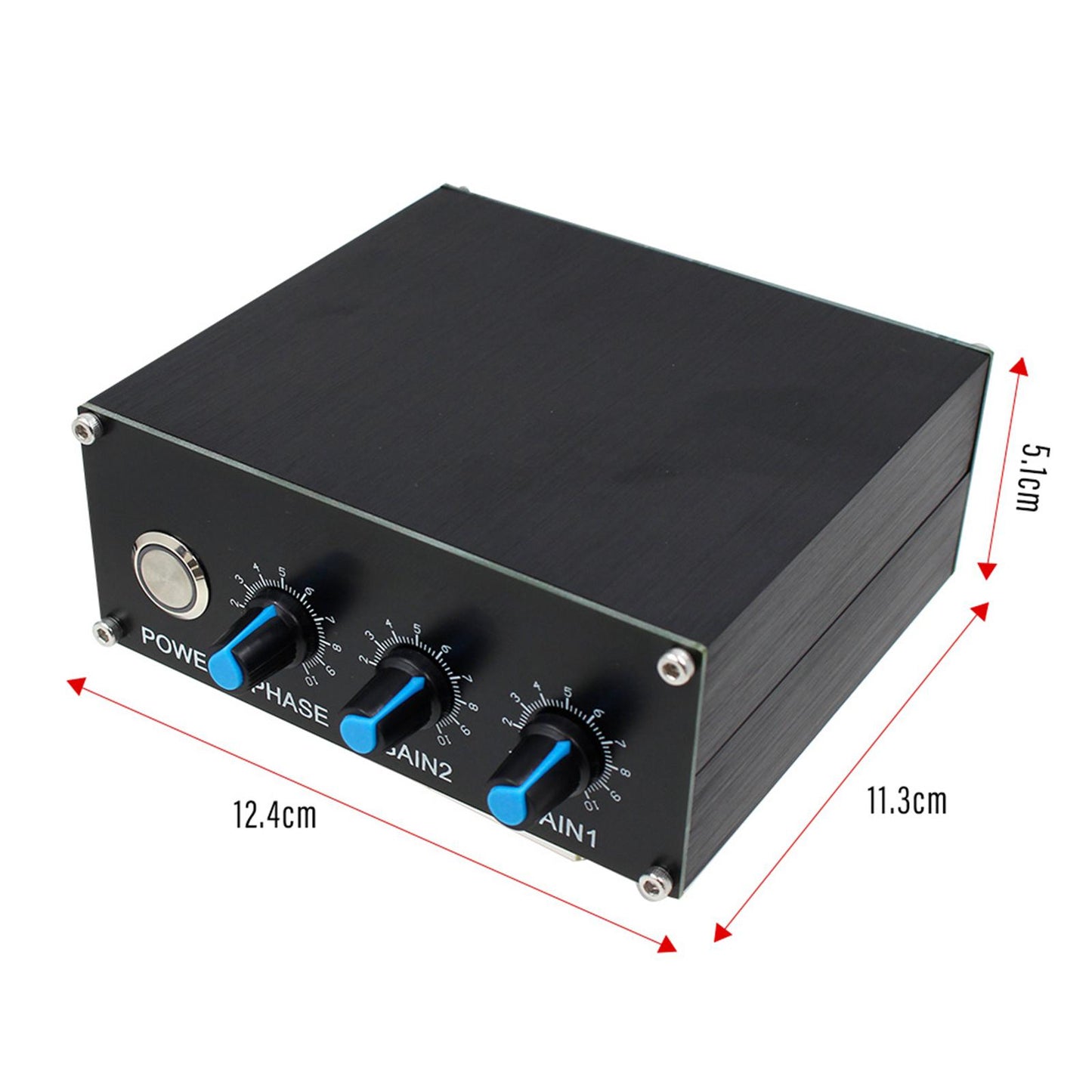 Qrm eliminators 1-30mh Case for Signal Ham Radio Amplifier