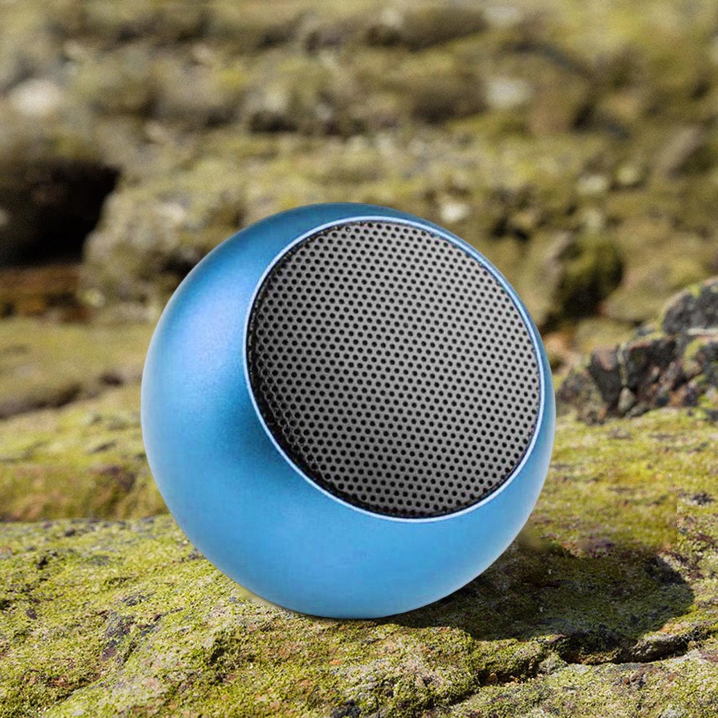 Portable Subwoofer Stereo Compact Durable for Sports Travel Camping Blue