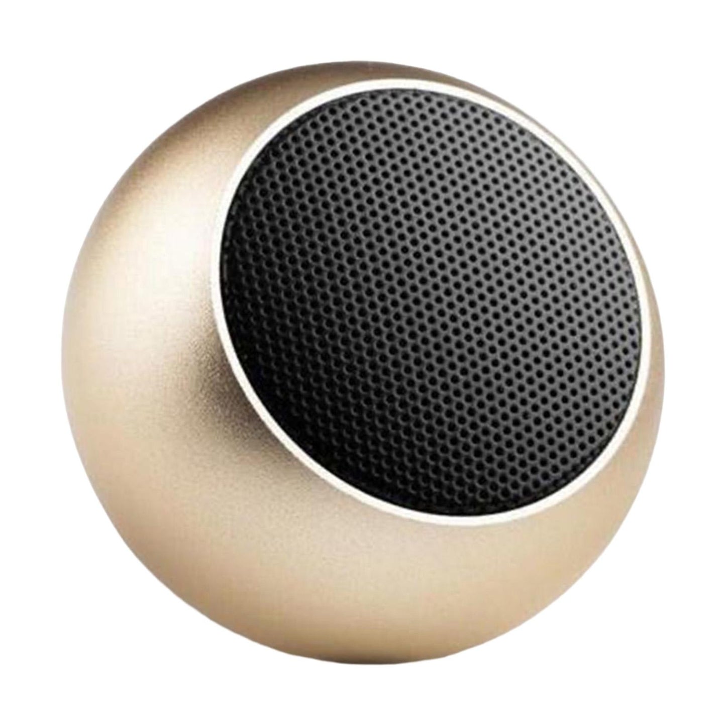 Portable Subwoofer Stereo Compact Durable for Sports Travel Camping Gold