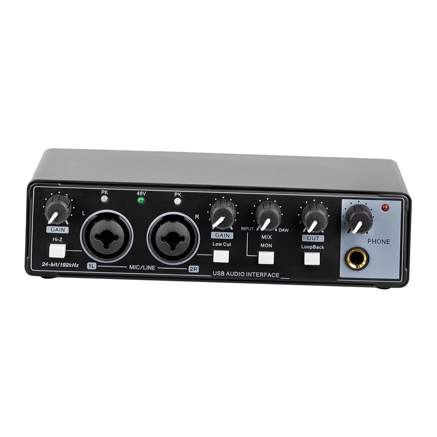External Sound Card Sound Mixer USB2.0 for Computer Gaming