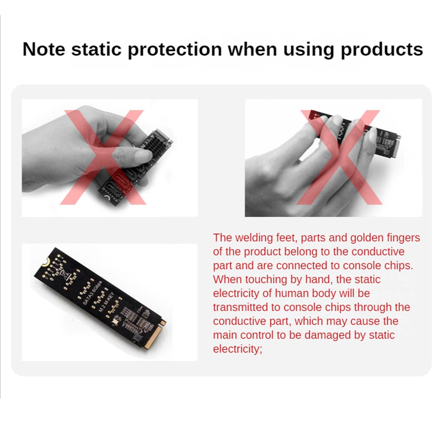 M2 to SATA 3.0 Expansion Card WiFi PCIe 3.0 A+E for PC Computers