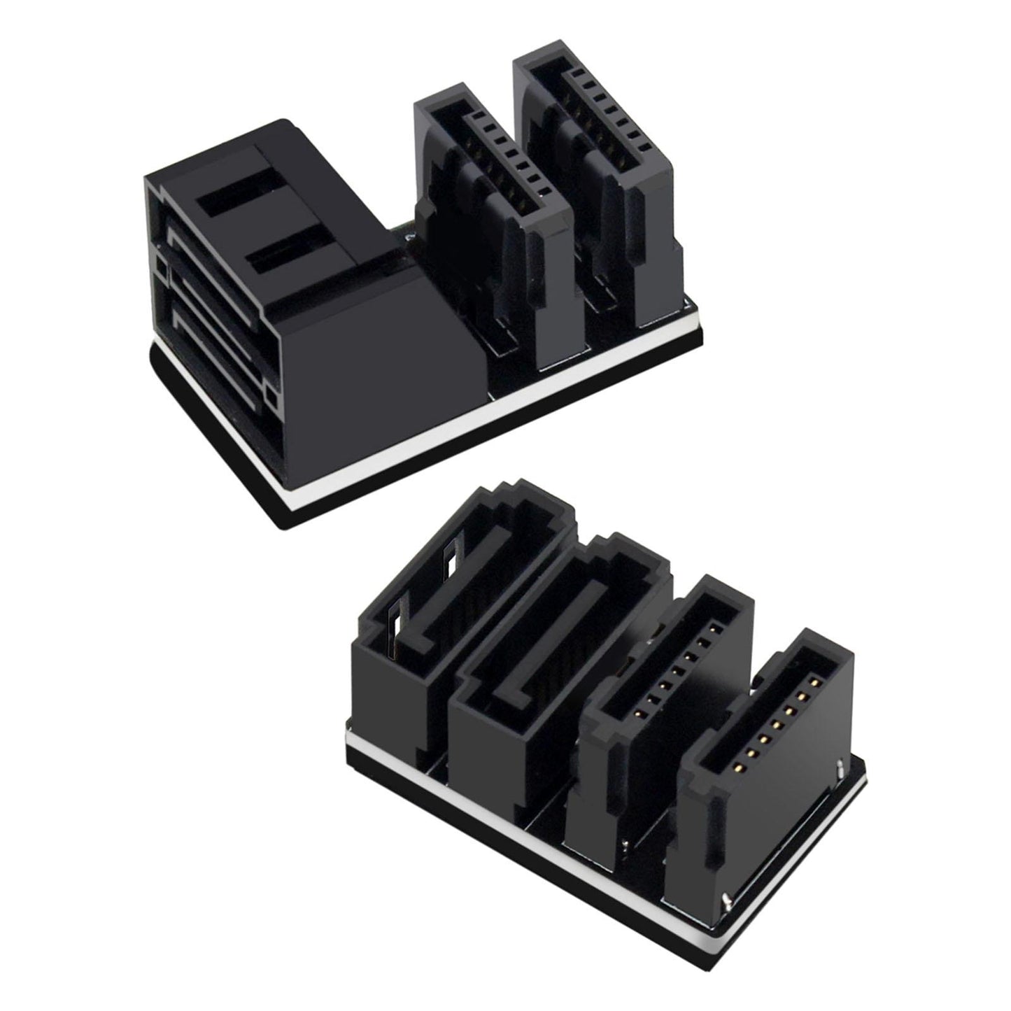 SATA Adapter Converter Angle 7Pin Male to Female for Motherboard Mainboard 90 degree