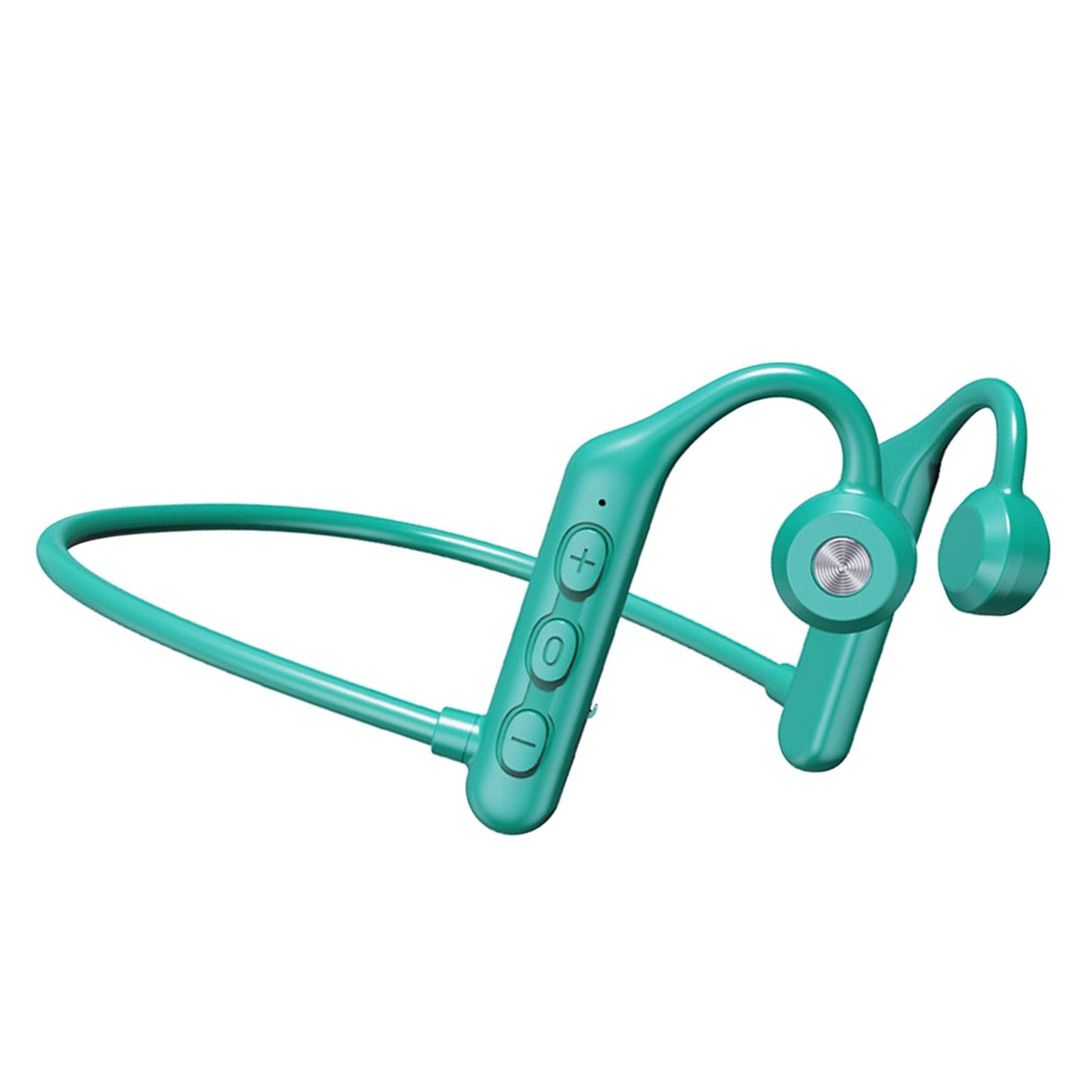 Waterproof Air Conduction Headphones 8H playing time for Cycling Gym Working Green
