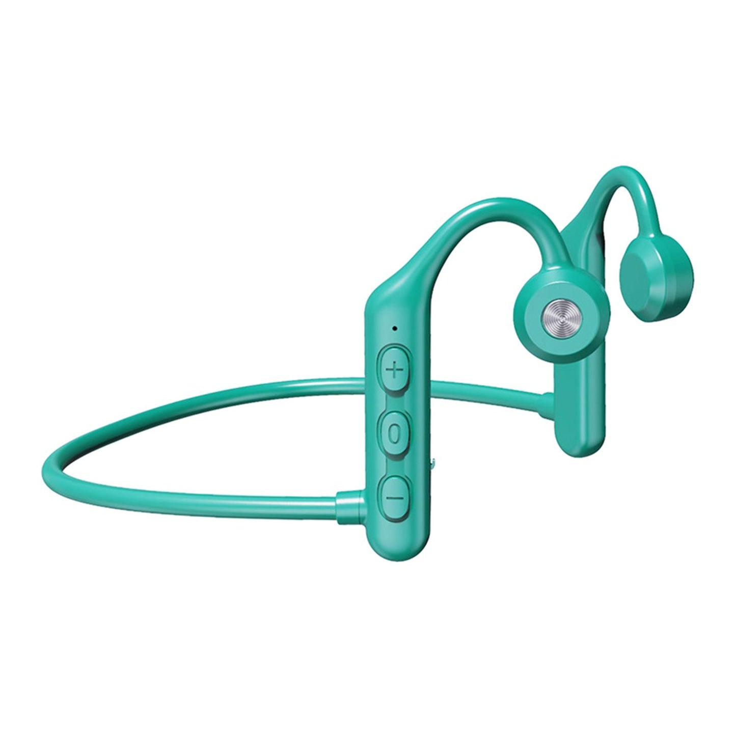 Waterproof Air Conduction Headphones 8H playing time for Cycling Gym Working Green