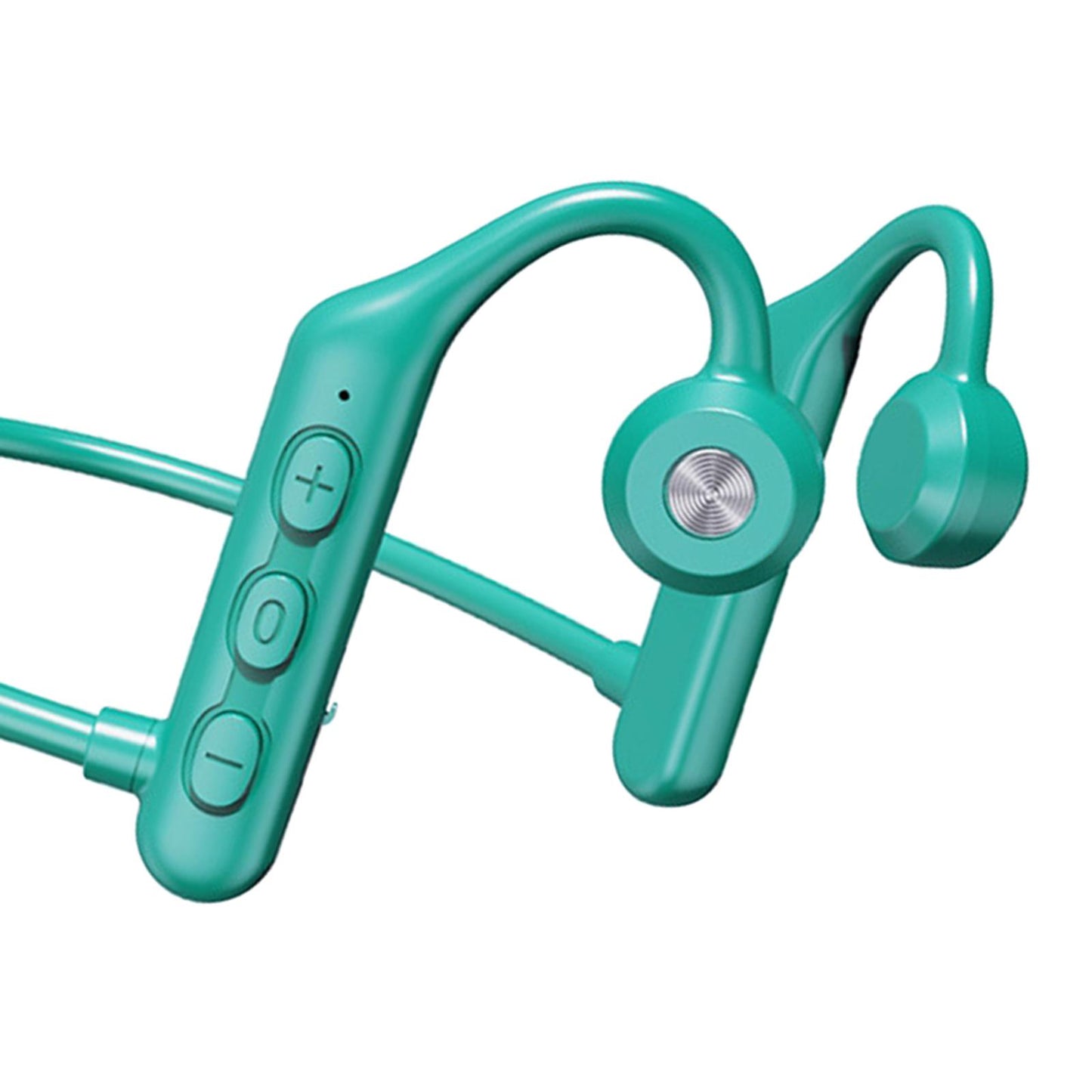 Waterproof Air Conduction Headphones 8H playing time for Cycling Gym Working Green
