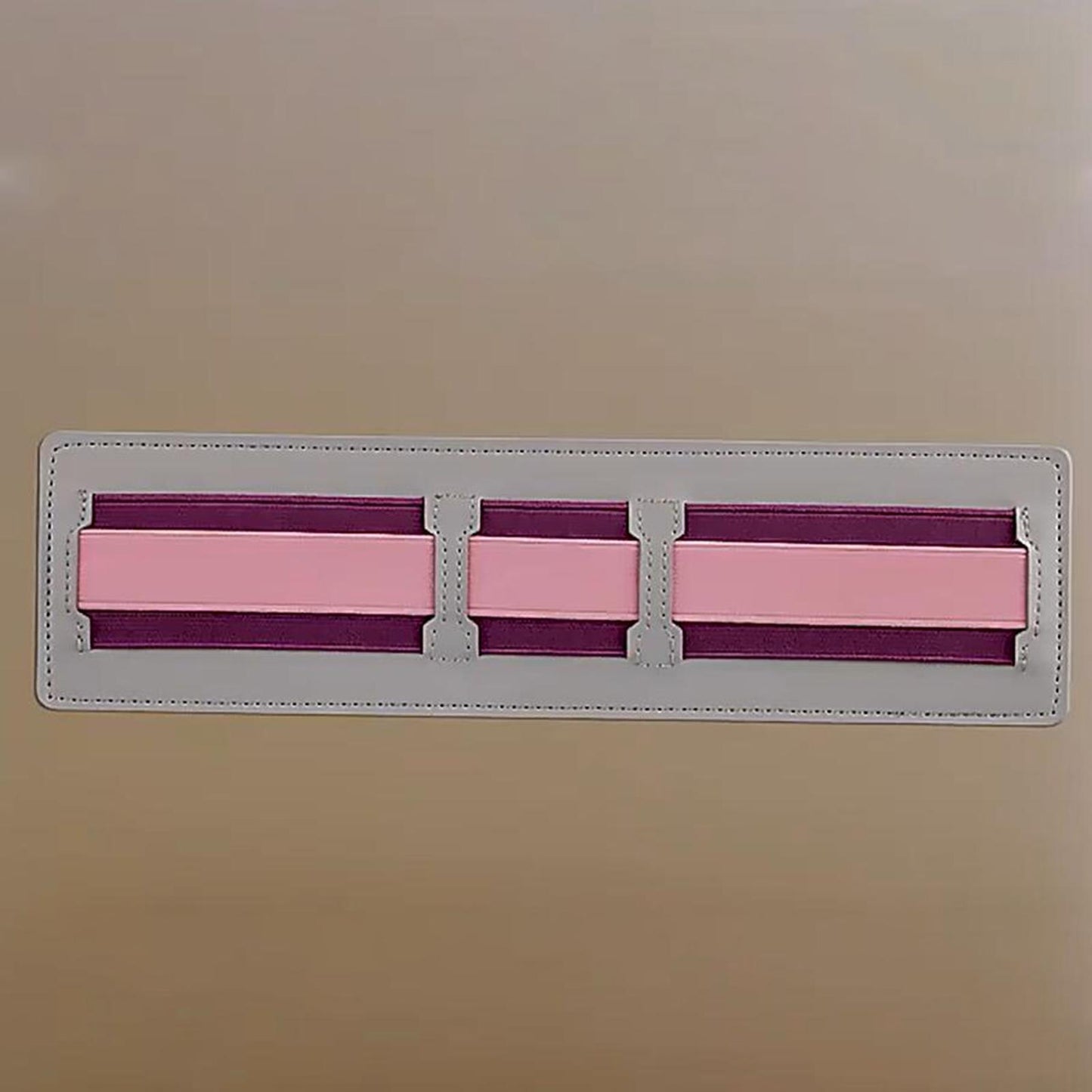 Laptop Back Storage Pocket Computer Accessories for Cables Pens Earphones Pink