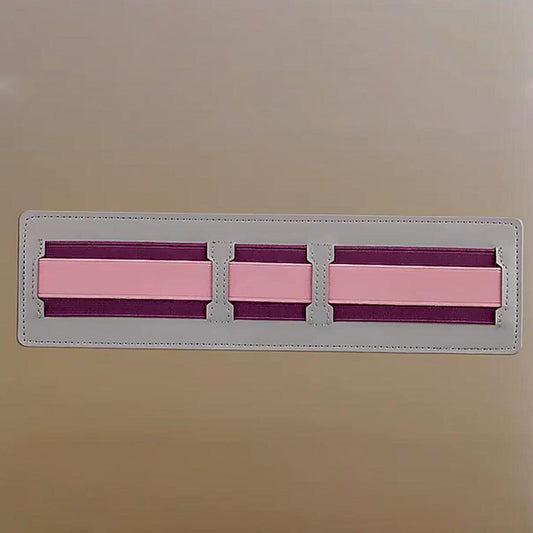 Laptop Back Storage Pocket Computer Accessories for Cables Pens Earphones Pink