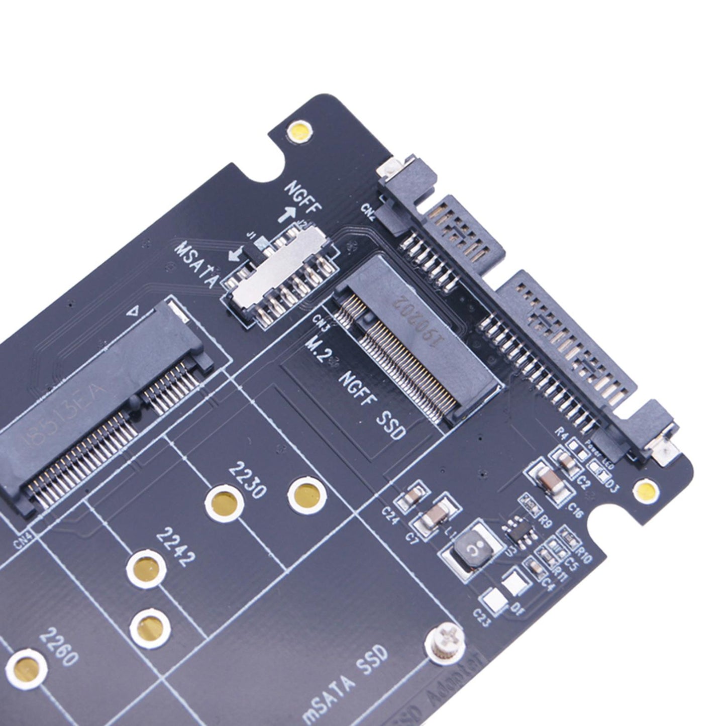 mSATA to SATA Adapter Pci-E SSD SATA3.1 Standard Converter m.2