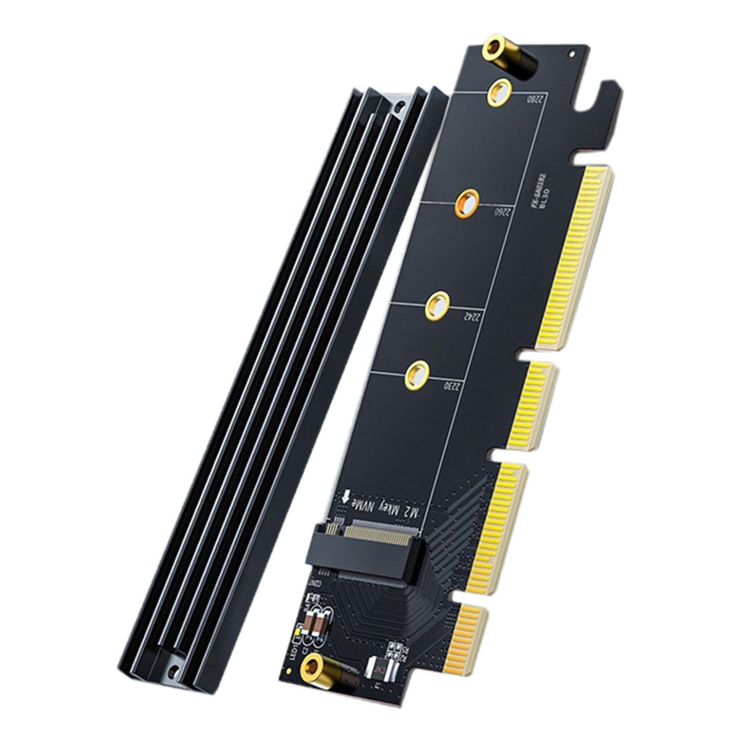 PCIe 4.0 to M.2 Expansion Card Plug and for M.2 (M Key) SSD