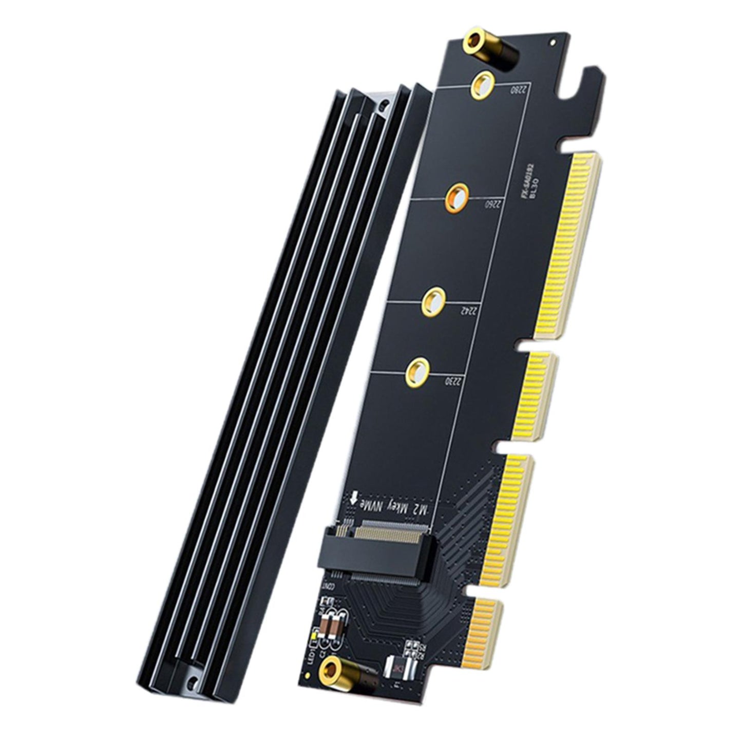 PCIe 4.0 to M.2 Expansion Card Plug and for M.2 (M Key) SSD