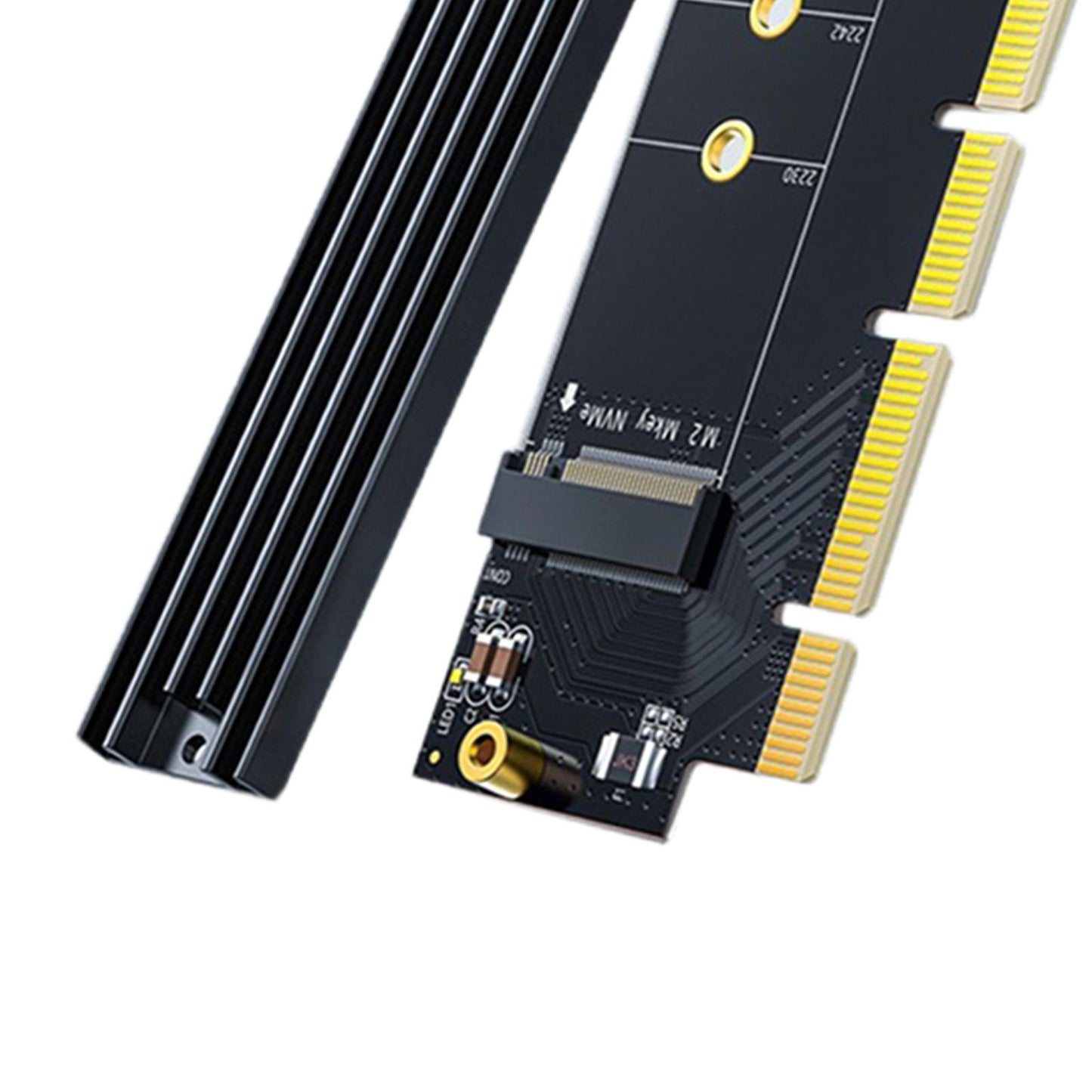 PCIe 4.0 to M.2 Expansion Card Plug and for M.2 (M Key) SSD