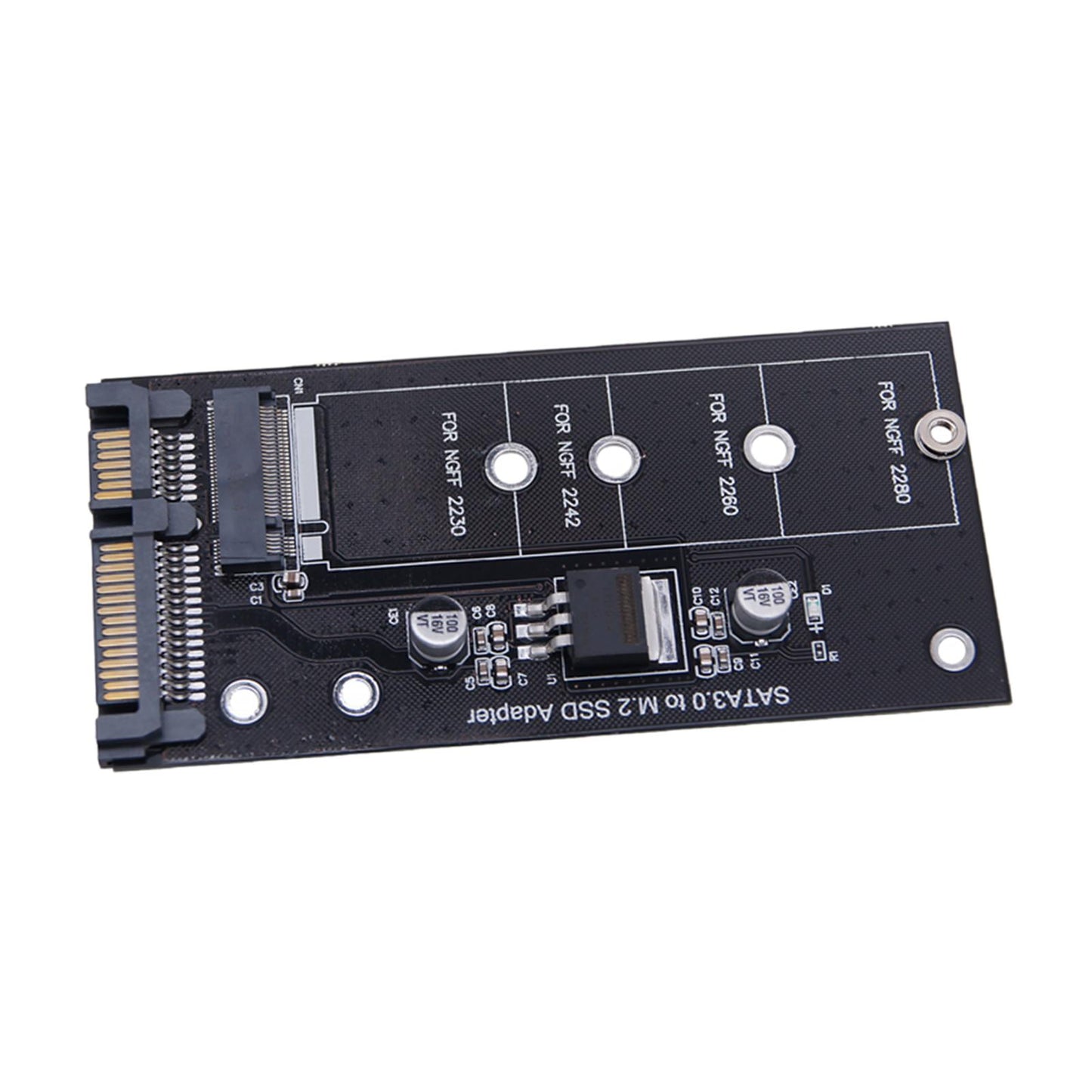 M.2 B Key SSD to SATA 3.0 Adapter 6Gbps SSD to SATA 22Pin for Laptop