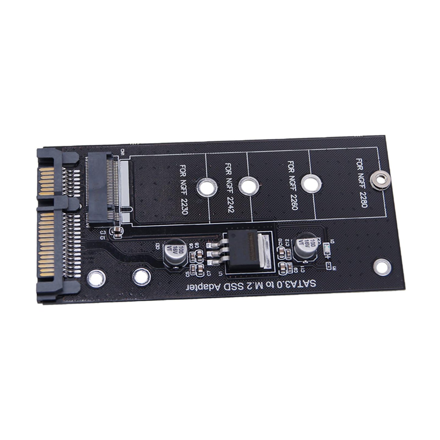 M.2 B Key SSD to SATA 3.0 Adapter 6Gbps SSD to SATA 22Pin for Laptop