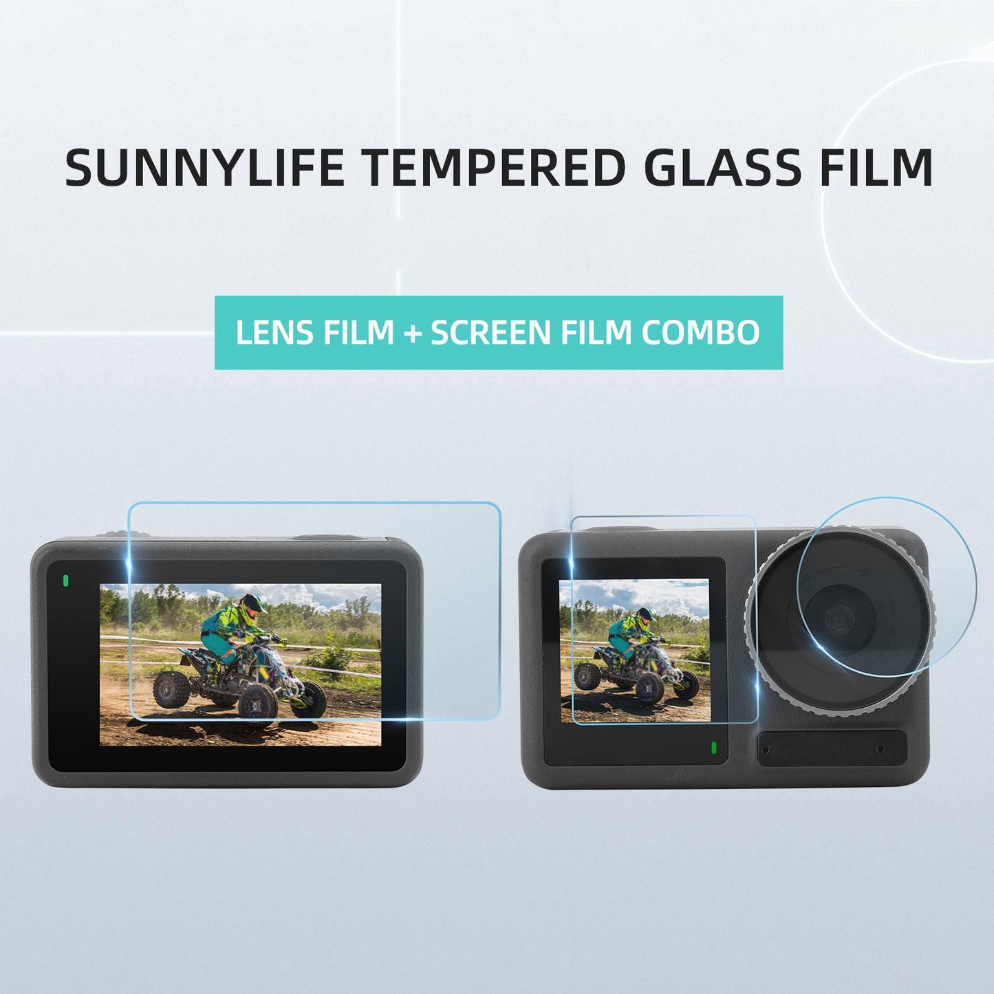 Tempered Glass Screen Protector High Definition for 3 1 Set