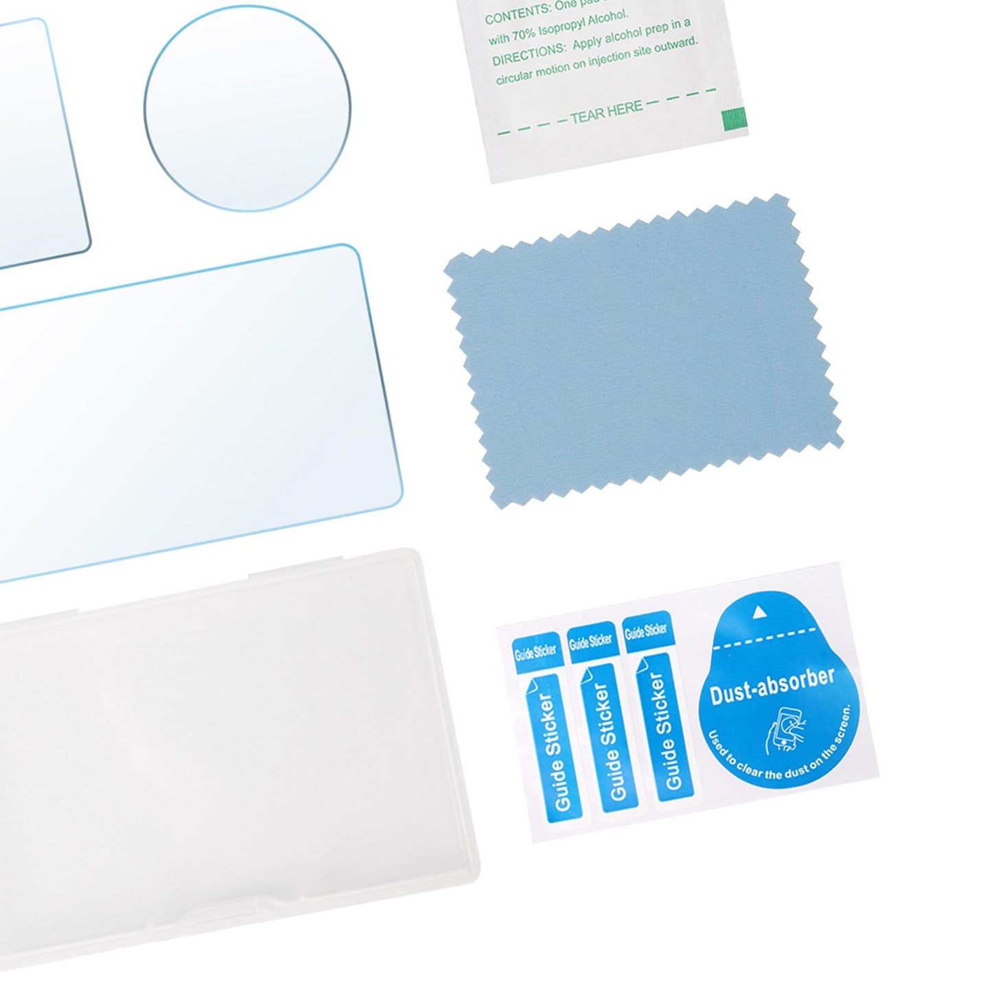 Tempered Glass Screen Protector High Definition for 3 1 Set