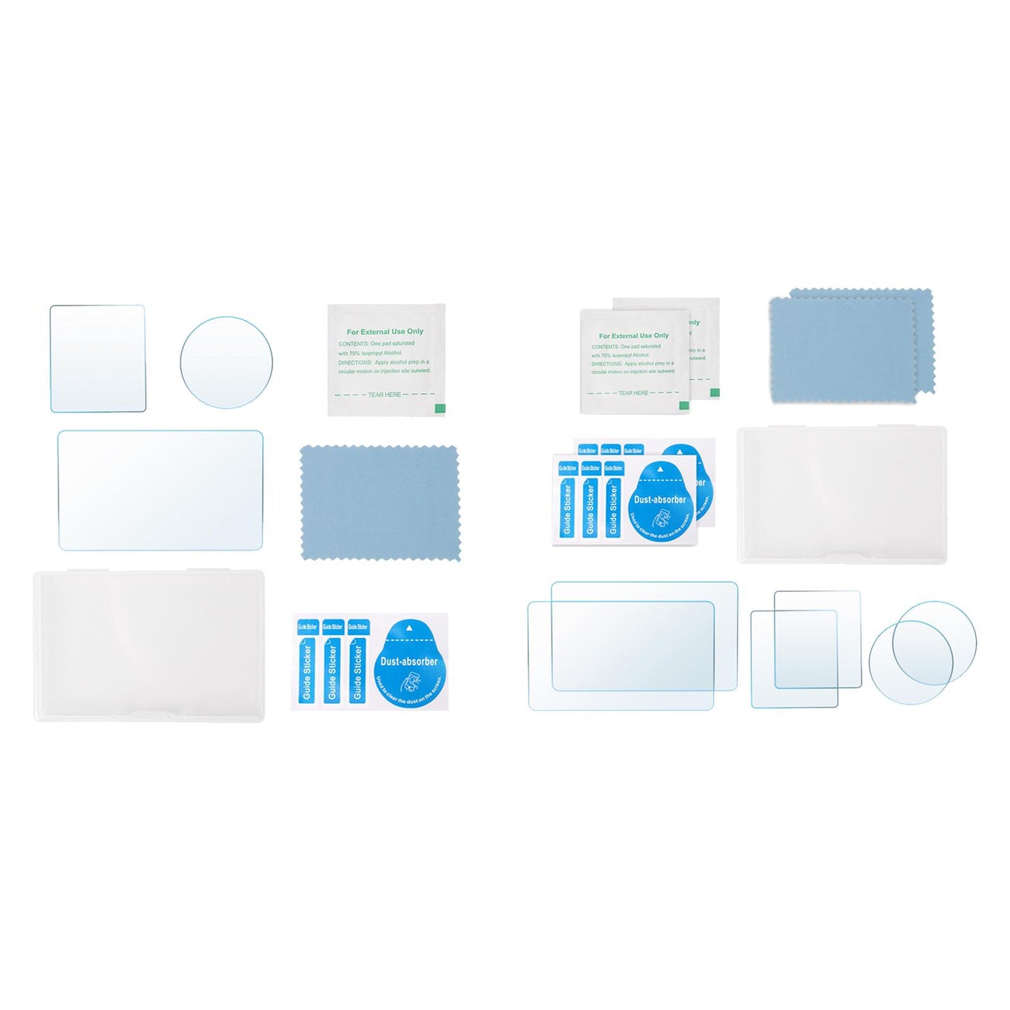 Tempered Glass Screen Protector High Definition for 3 1 Set